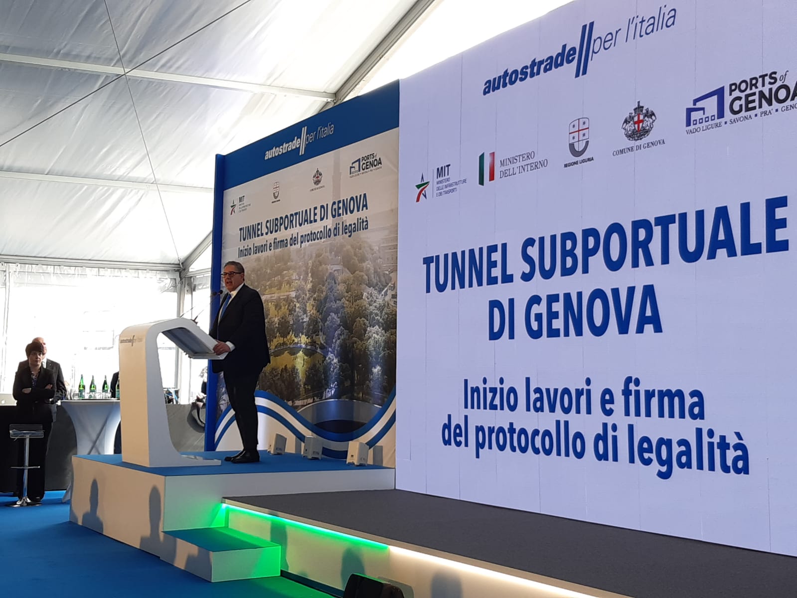 Tunnel Subportuale Di Genova, Stamattina Il Via Ufficiale Ai Lavori ...